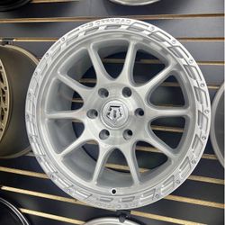TIS Off-Road Brushed Silver 17" Wheels Fits Ford F-150 6x135 available in stock