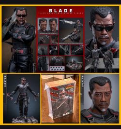 1/6 Hot Toys Blade (Deadpool & Wolverine) Figure MMS791B