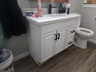 White Bathroom Vanity