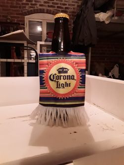 Corona beer poncho and Garlic Baker