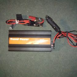 Highway Man 300 Watt Power inverter, 2 -3prong  300w Outlets , Plug Into Car Power And Run Your Sawzall, Coffee Pot Or Whatever Else.  BRAND NEW NEVER