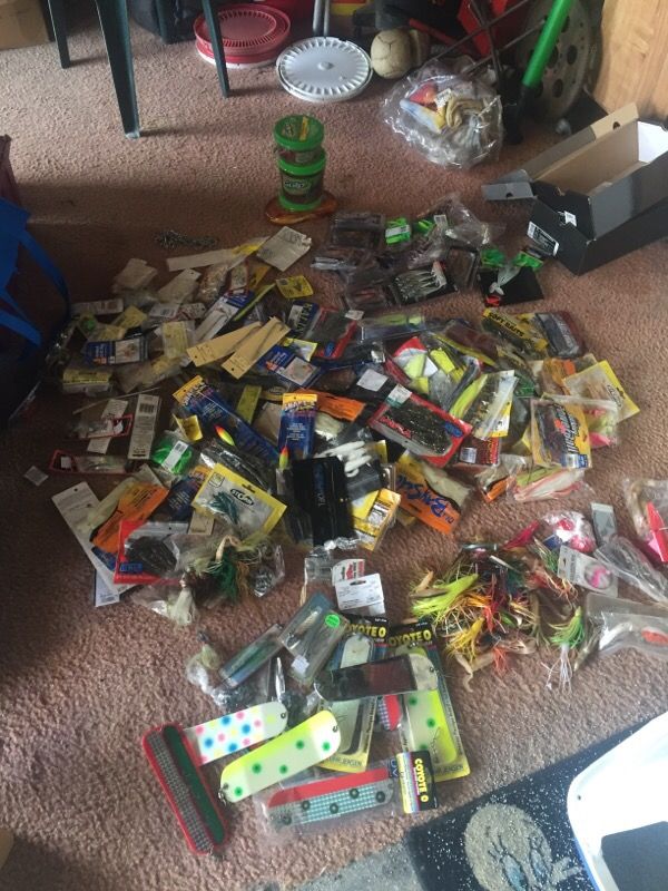 Huge lot of fishing gear
