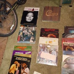 Records Old Old Records Chicago, Led Zeplin,Many Many More 