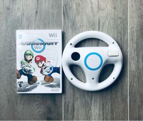 Mario Kart Wii + Wheel for Nintendo Wii