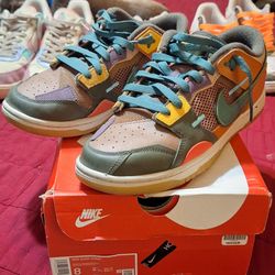 Nike Dunk Scrap Archeo brown