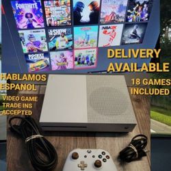 Xbox One S Upgraded 2tb Hardrive With Games