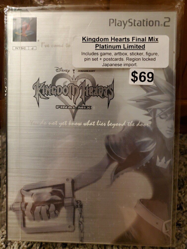 Sony Kingdom Hearts Final Mix Platinum 