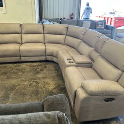 Sectional Recliner Sofa 