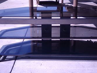 Bush industry glass table