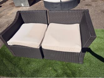 Modern Outdoor Patio Daybed / Conversation Set