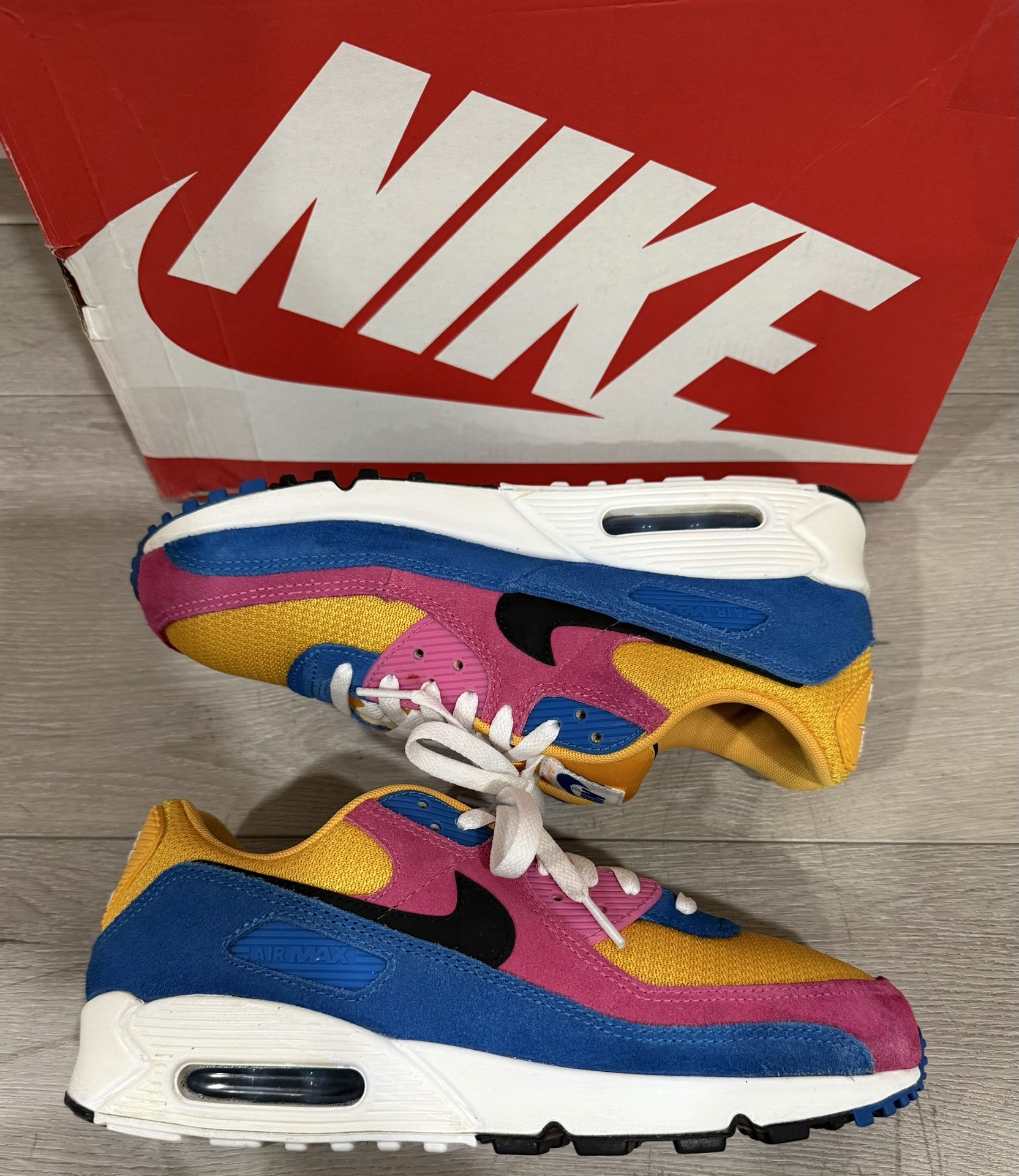 Nike Air Max 90 Multicolor Suede ( Size : 9M )