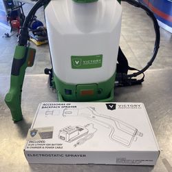Victory Cordless Electrostatic Backpack Sprayer 