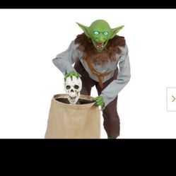 Halloween 4 Feet Tall Animated Animatronic Goblin 