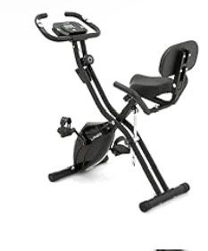 LANOS Workout Bike For Home- Black