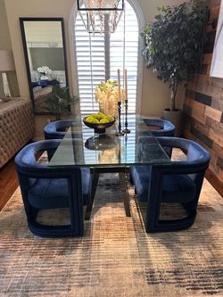 Modern Blue Chairs