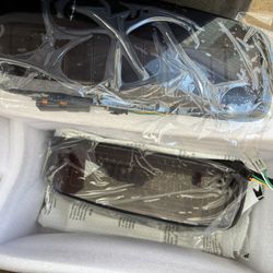 DOT For Nissan Frontier 2005-2021 Smoke Pair LED Sequential Tail Lights