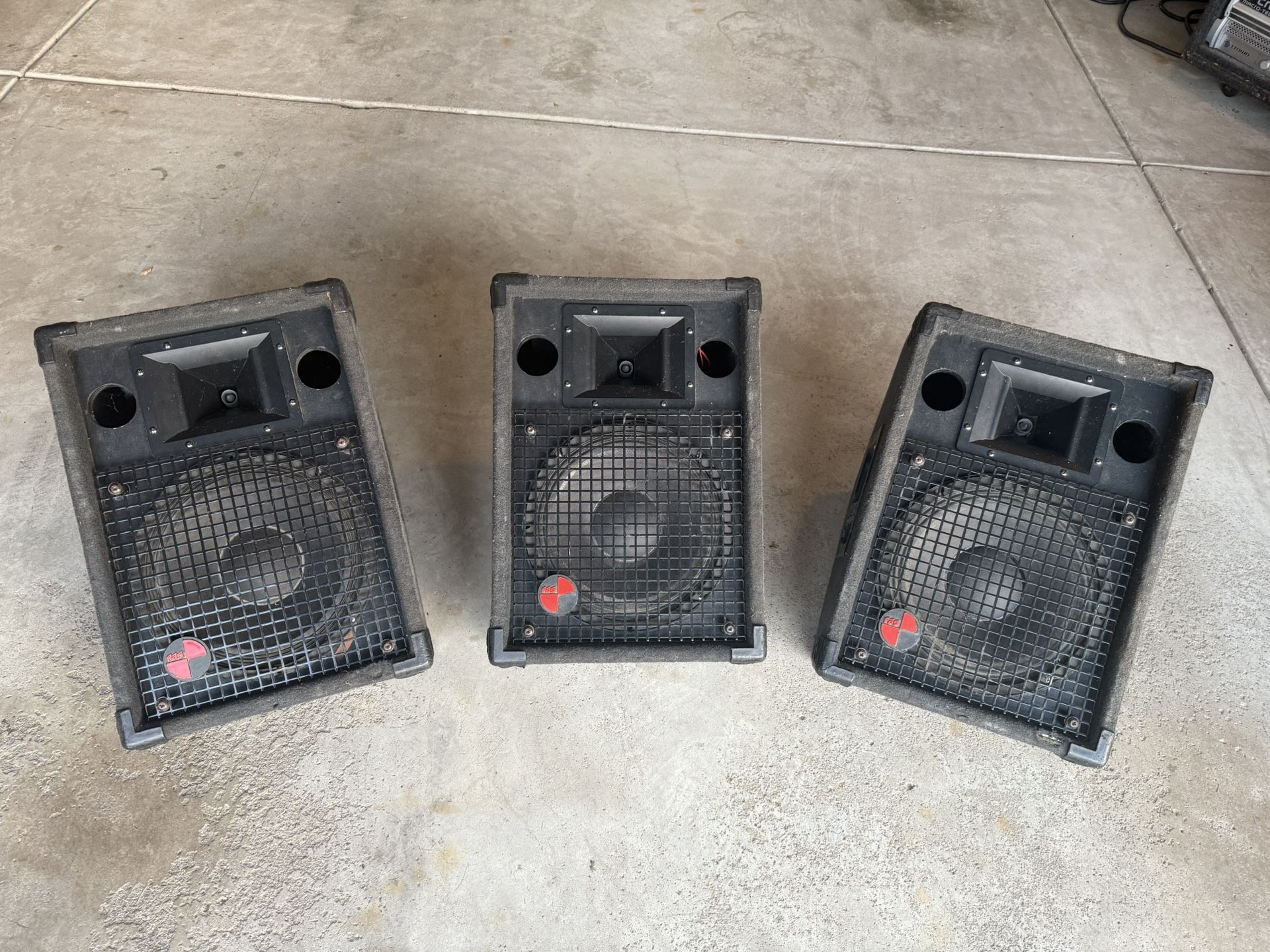 Professional Audio Systems PAS T1212 Wedge Monitors 