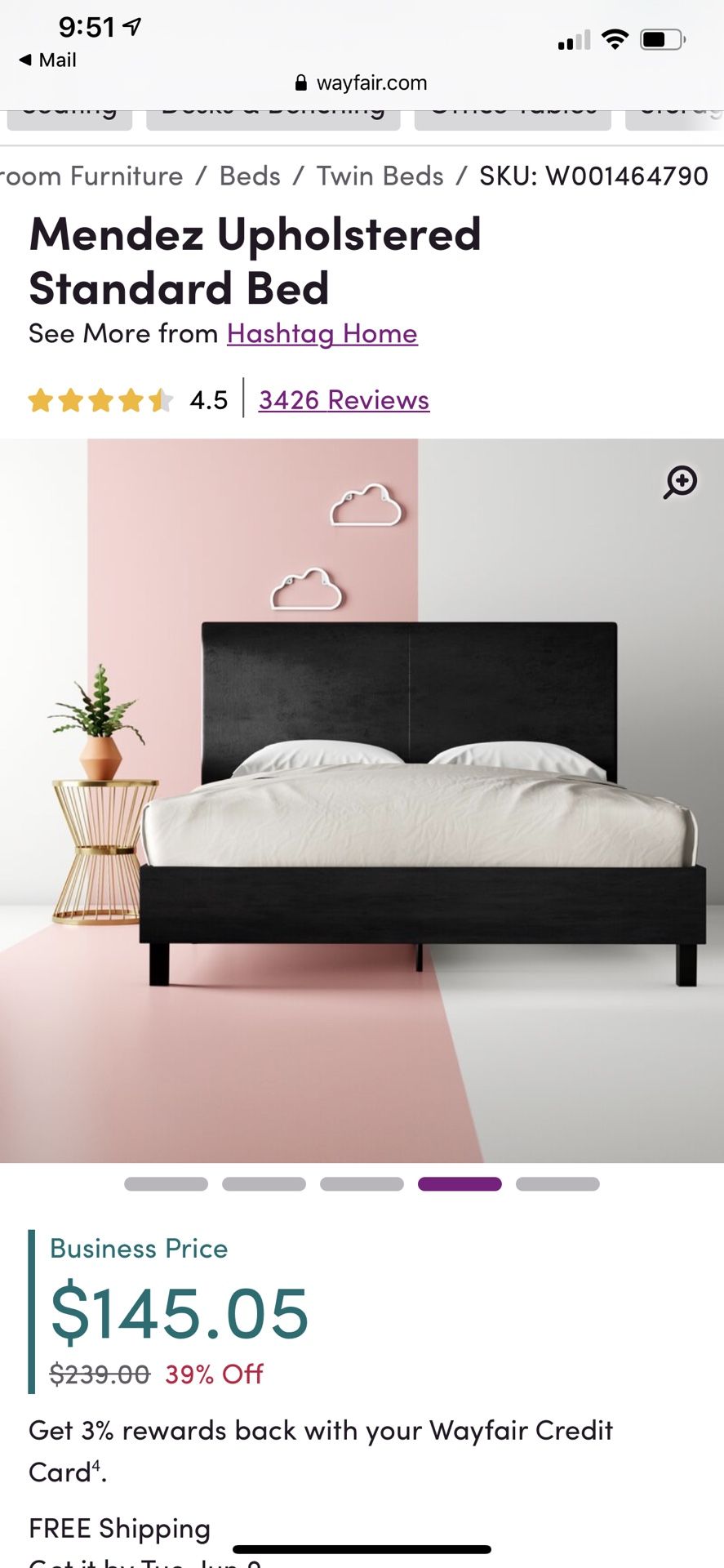 Bed frame