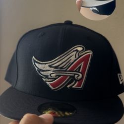 Angels New Era Fitted Hat Size 7 1/2