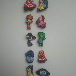 INSIDE OUT CROC CHARMS 