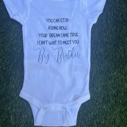 Big Brother Onesie