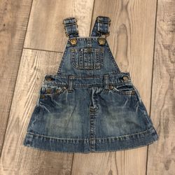 Baby Gap Overall Dress Size 0-3 Months