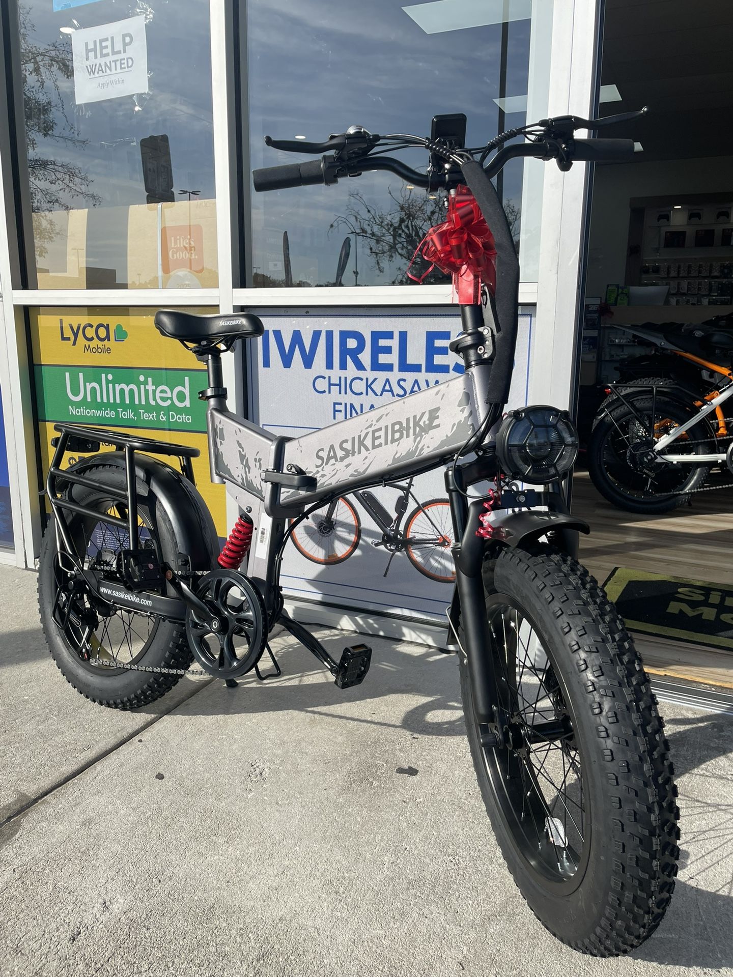 Brand New 35MPH Electric Mountain Bike Fat Tire Long Range 80 Miles Ebike! Christmas Financing Deal! $10 To $100 Down Payment