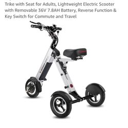 TopMate ES33 Portable & Folding Electric Scooter