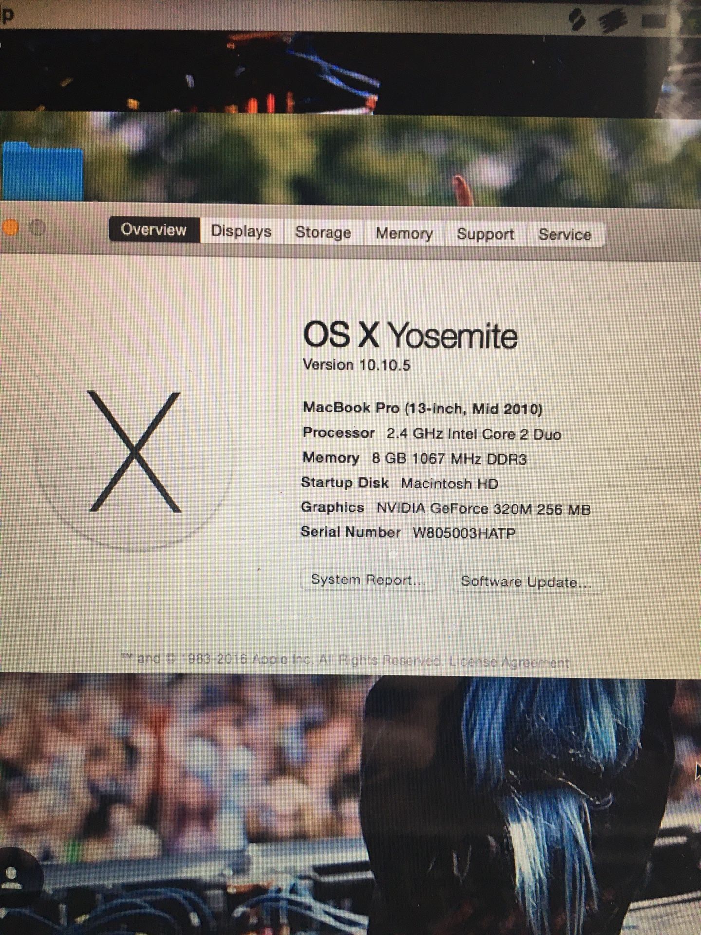 MacBook Pro OSX Yosemite