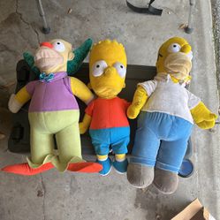The Simpsons Plushies 