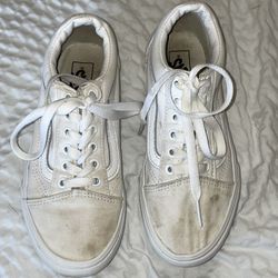 Girls Vans Size 3 -Still a lot of wear In Them