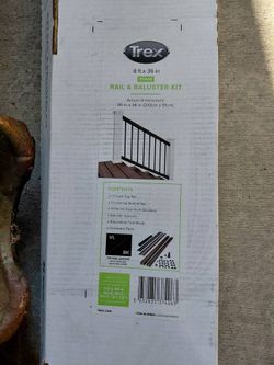 Trex Transend Railing Kit For Stairs 8' New in Box