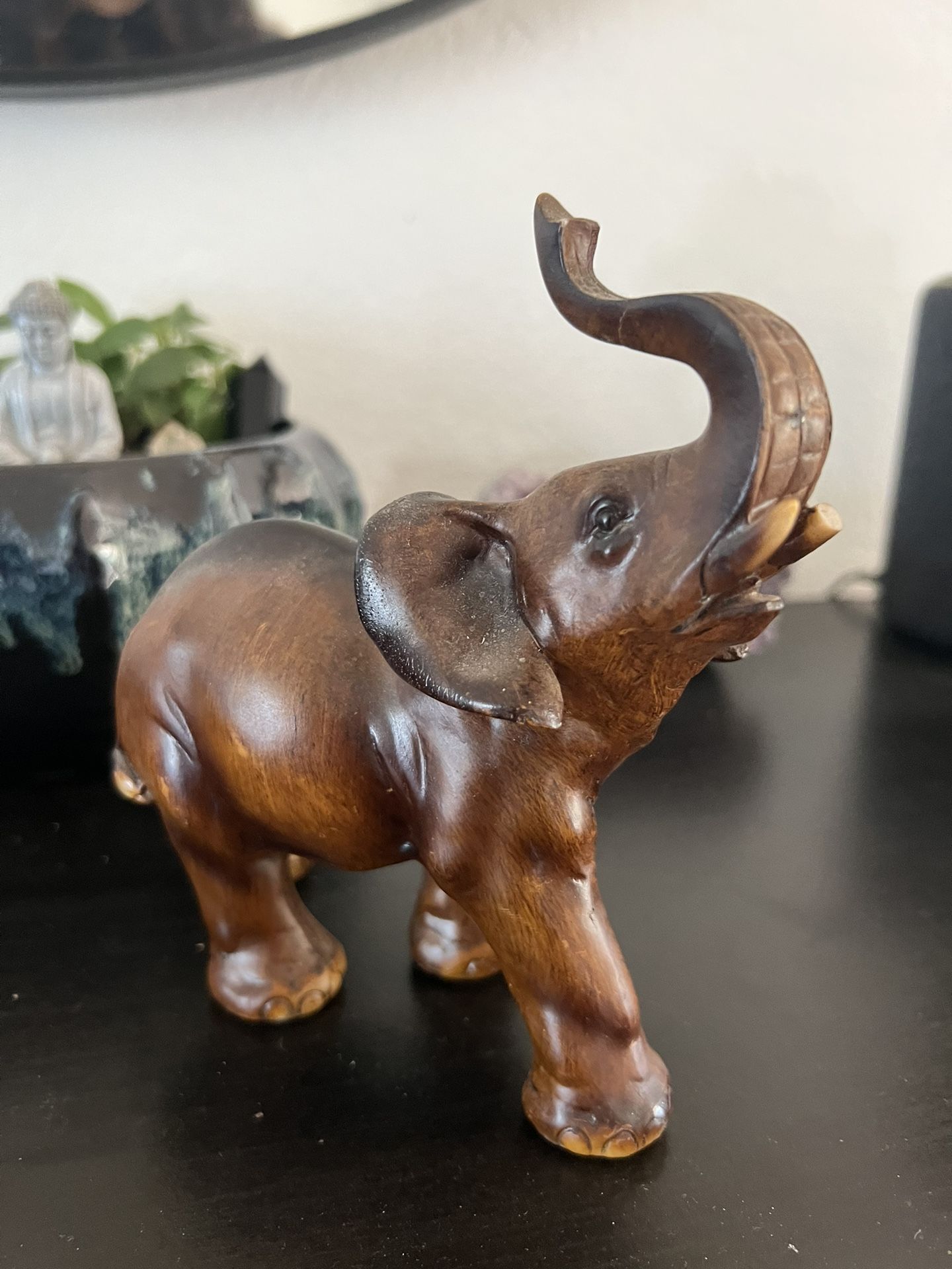Decorative Wooden Elephant