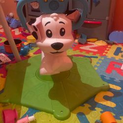 Bouncing Dog Toy