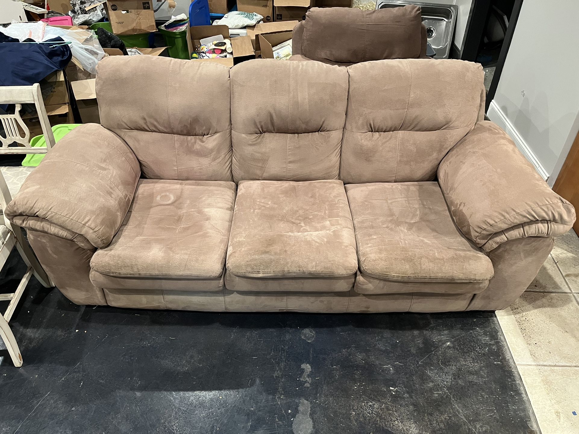 Unused Couch And Chair
