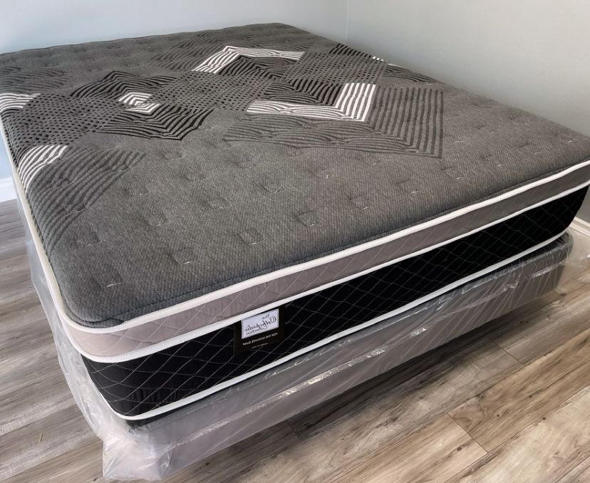 Full Oasis Thermal Comfort Europillow Top 12inch Matres!!
