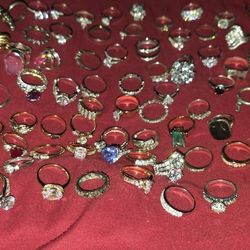 925 Silver Rings 