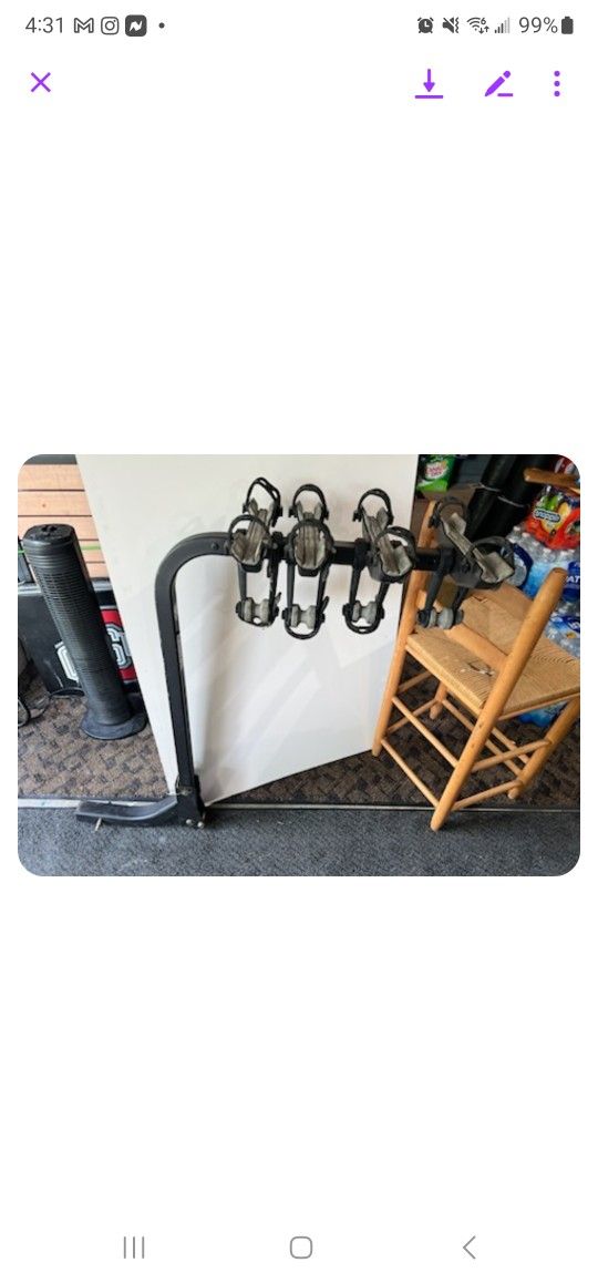 Yakima 4-Bike Rack: Class III Hitch