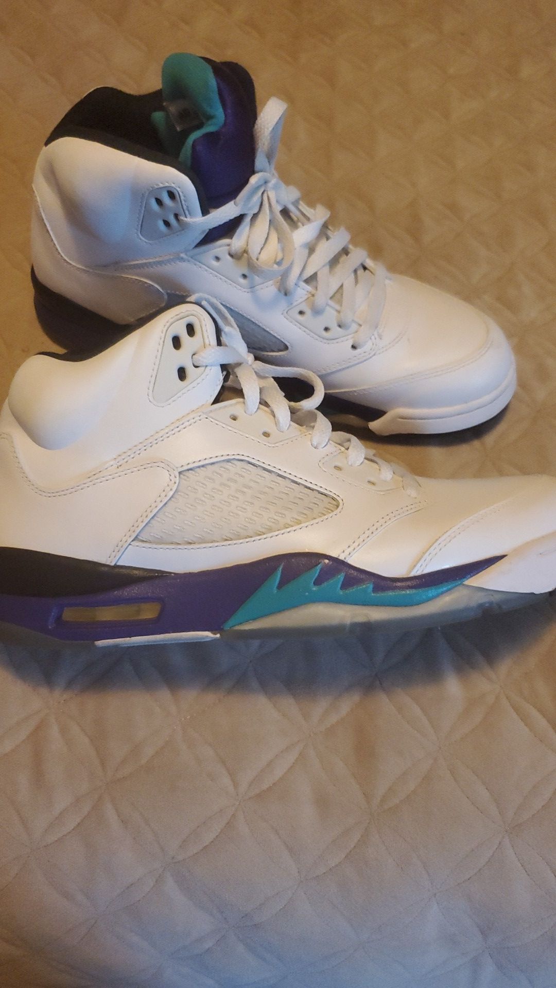 Jordan 5 grapes sz 10.5