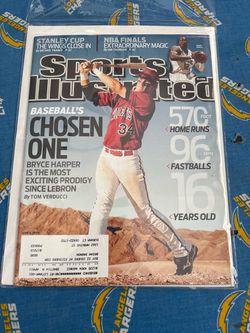 Sports Illustrated Magazine Bryce Harper