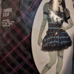 Frankie Stein Costume Size Small 
