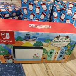 NINTENDO SWITCH ANIMAL CROSSING NEW HORIZONS EDITION NEW 
