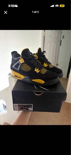 gs jordan 4s thunder