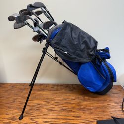 Golf Club Set Kids Left Handed Clubs Callaway, Taylormade, Powerbilt