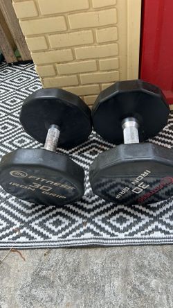 30lbs dumbbells