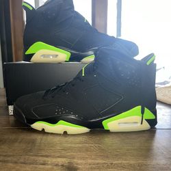 New Jordan 6 Electric Green