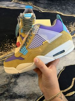 Jordan Retro 4 Union Los Angeles Desert Moss