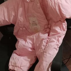 Teddy Bear Snow Outfit