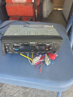 Boss marine stereo works good dont need it