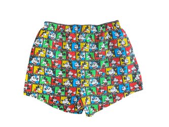 Vintage Mickey Mouse Comic Print Lounge Shorts Size Medium